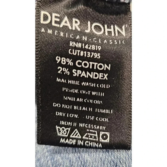 Dear John Women's Skinny Jeans - Classic Blue - Picture 9 of 12